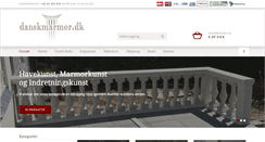 Desktop Screenshot of danskmarmor.dk